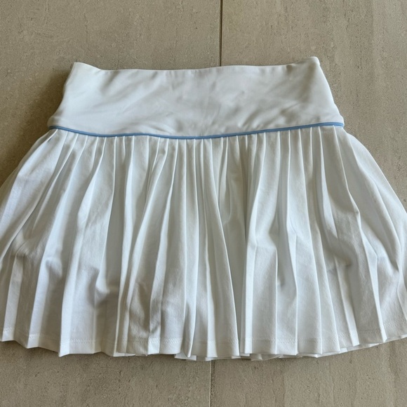 EXEAT England White Coco Tennis Skirt Pleated Size M - Picture 5 of 10